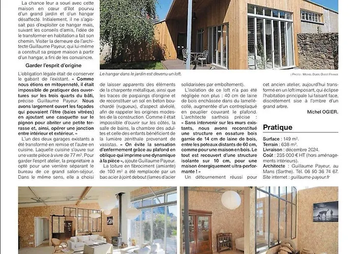 Le Loft Du Pre - Maison D'architecte - * Le Mans